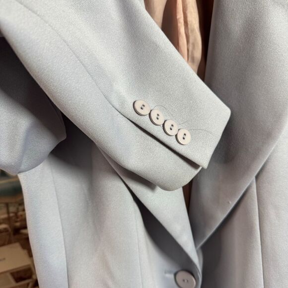 Arthur Chapnick Women's Blazer Two Tone Gray Wool Blend Size M - Picture 6 of 7